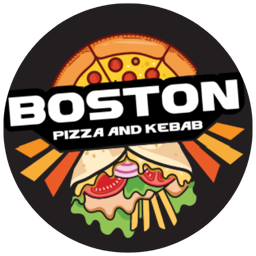 Boston Pizza and Kebab House logo.